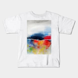 Wintertime landscape I Kids T-Shirt